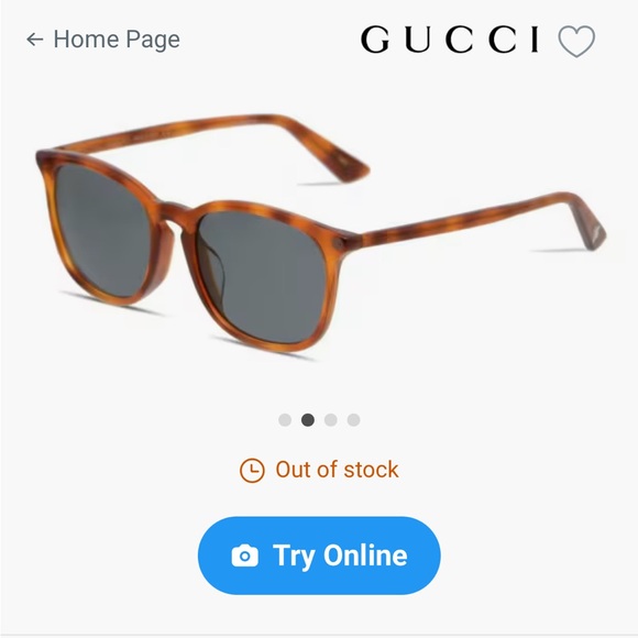Gucci GG0154SA Sunglasses - Picture 3 of 9